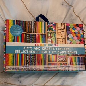 Kid Made Modern Arts and Crafts Library box new